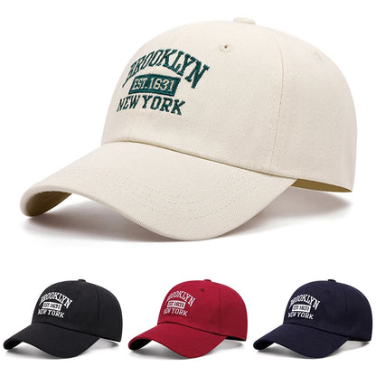 Creative Skateboard Hat Brooklyn 1631 Embroidered Soft Top Baseball Hat
