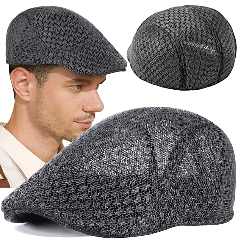 Summer Breathable Berets Men