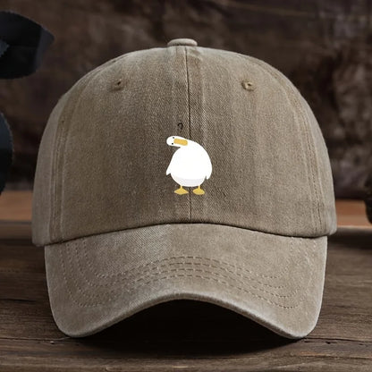 Cute Duck Print Baseball Cap