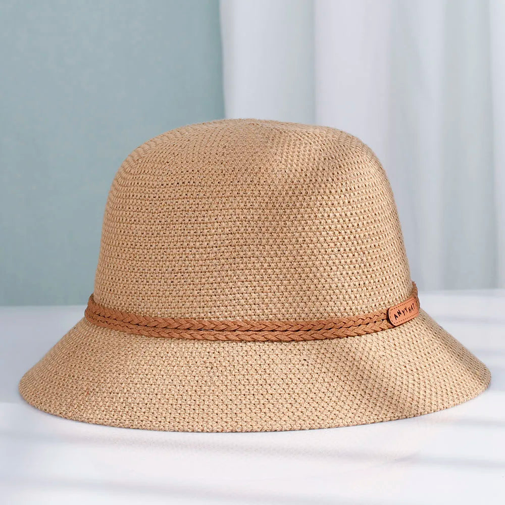 Women Straw Hats Panama UV Protection Sun Visor