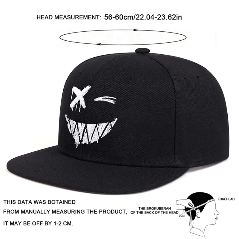Unisex Personalized Embroidery Hip-hop Hats Spring Autumn