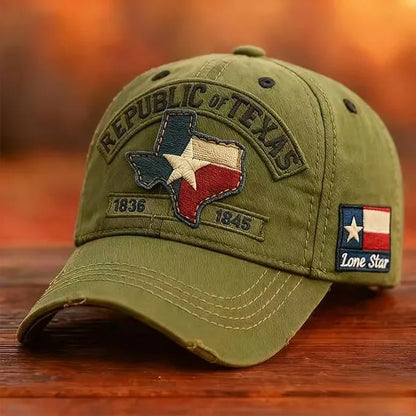 Popular Baseball Cap Texas Logo Embroidery Hat Outdoor Sports