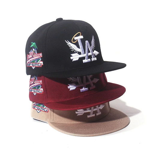 New Letter Wing Side Coconut Tree Embroidery High Quality Street Cap