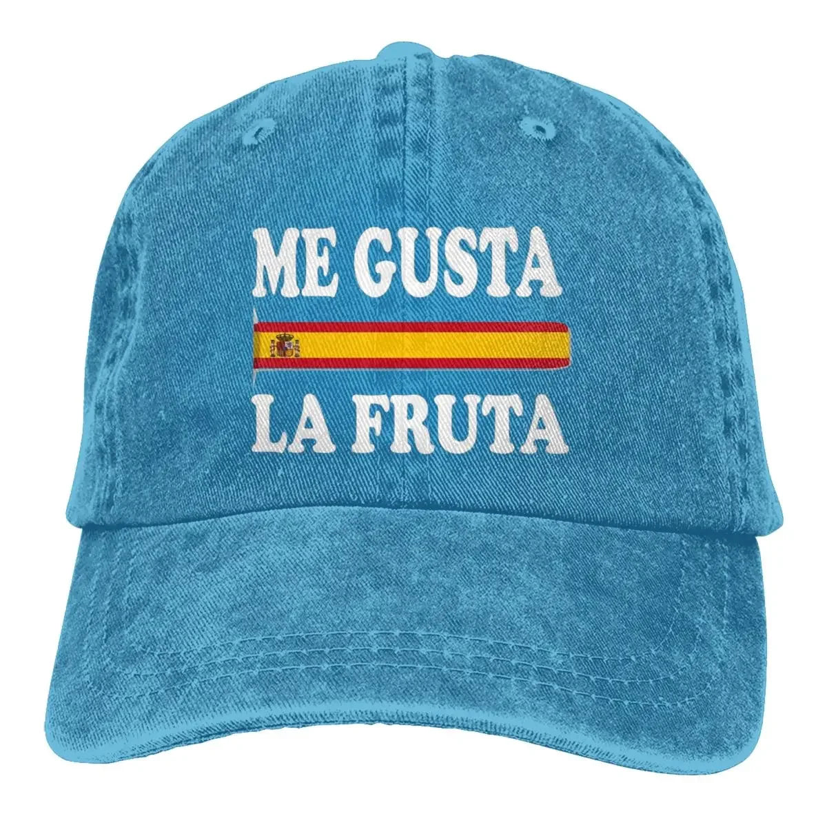 Retro Me Gusta La Fruta Spain Spanish Trucker Hat Men Women