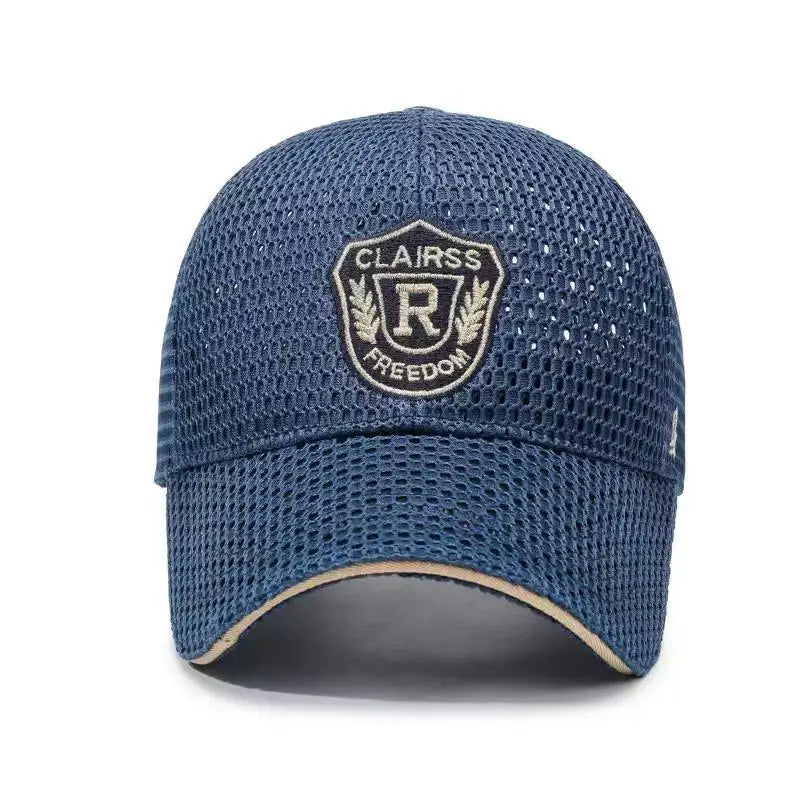 Unisex Baseball Net Caps Spring Summer Outdoor Adjustable