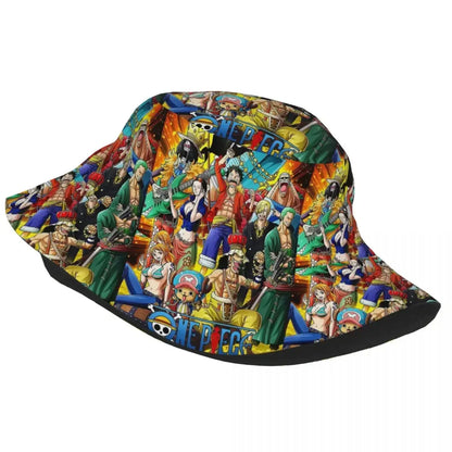 One Piece Bucket Hats Panama For Man Women