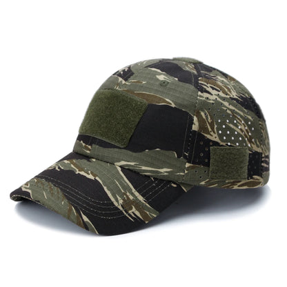New Men Camouflage Baseball Cap Breathable Sunscreen Hat