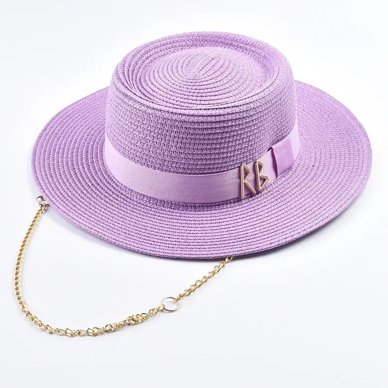 Women Ribbon Decoration Elegant Ladies Party Dress Hats