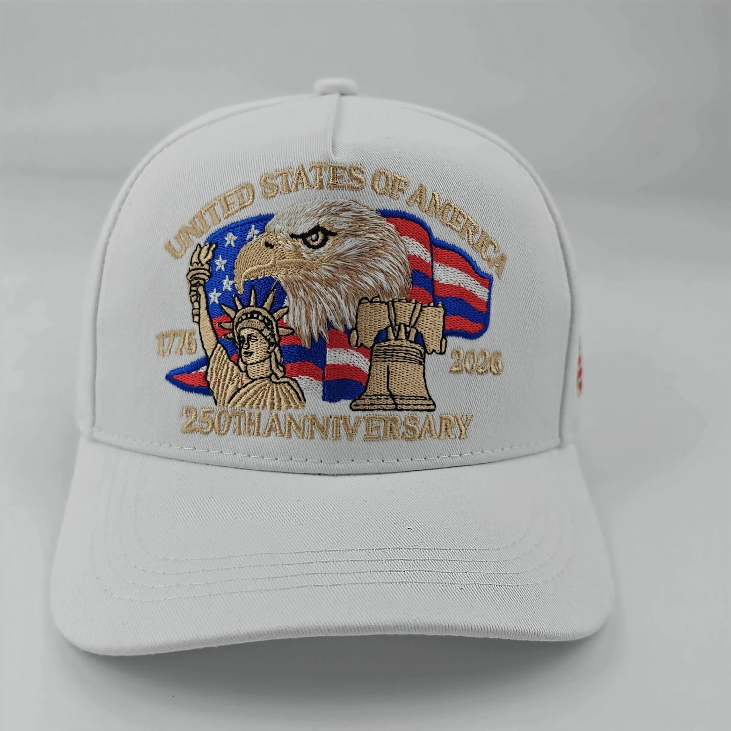 USA 250th Anniversary Eagle Print Hat Baseball Cap