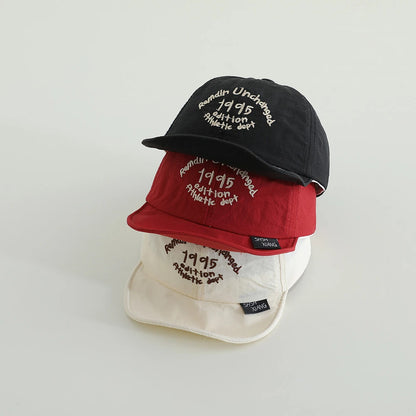 Quick Drying Baby Duck Tongue Hat Summer Eave Kids Baseball Cap For Children Summer Sun Hats
