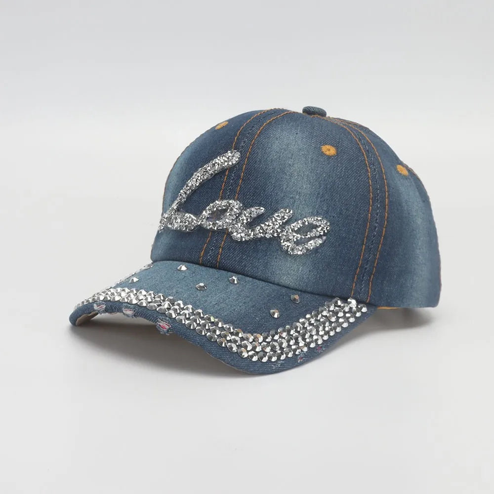 Denim Cap Women's Hats Summer Baseball Cap