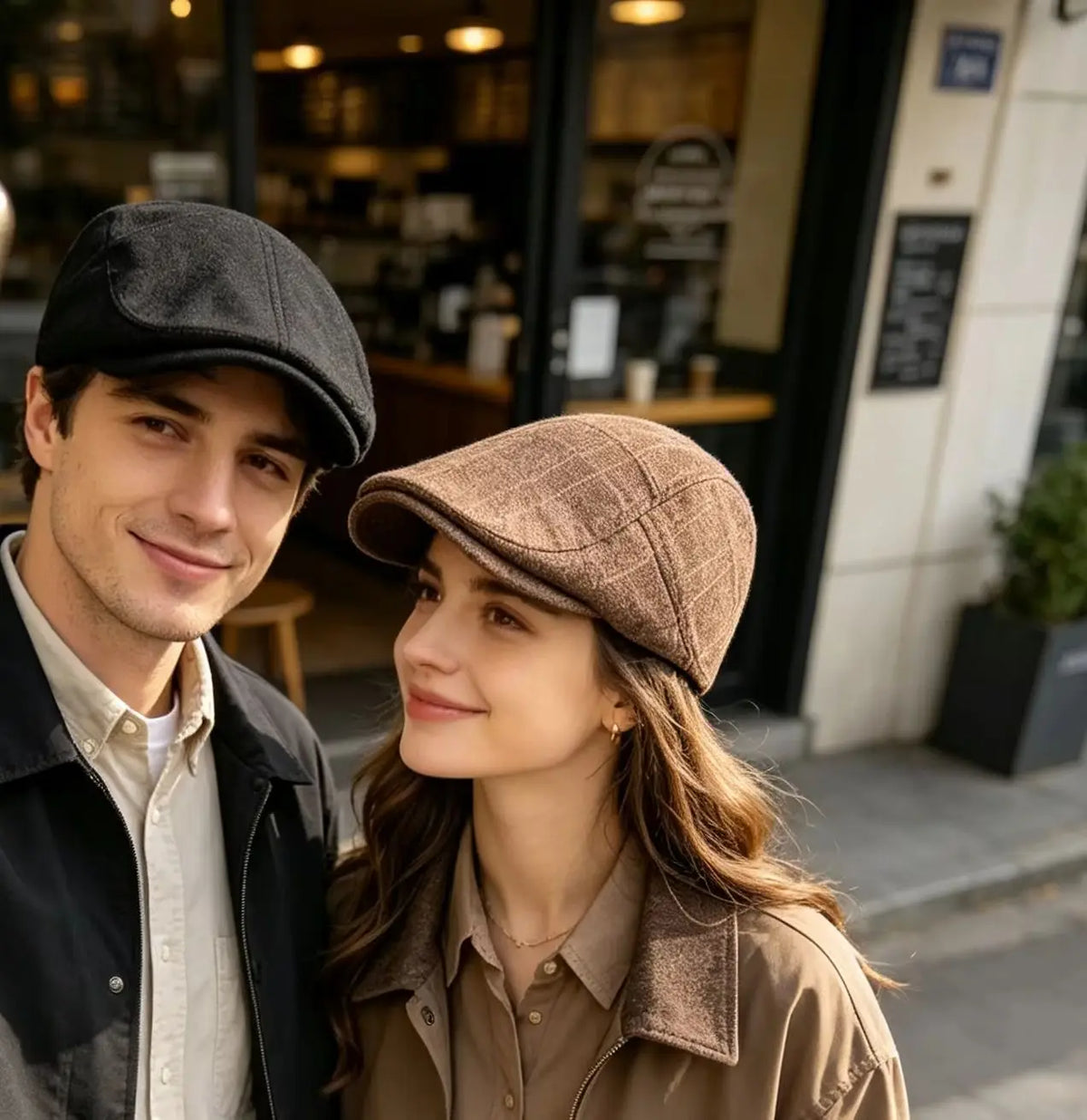 Men Women Cotton Flat Cap Summer Ivy Gatsby Newsboy Beret