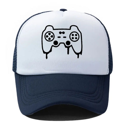 Game Console Printed Baseball Cap