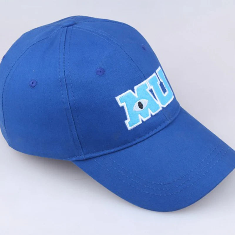 Pixar Monster University Mu Baseball Cap For Men Women, Snapback Cap Cotton