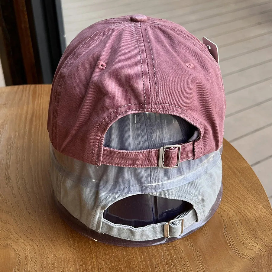 INS Style Letter Embroidered Baseball Cap