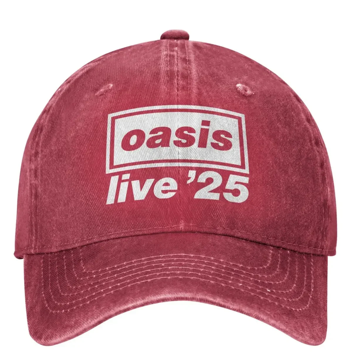 Casual 2025 O-Oasis Live '25 Rock Band Fans Baseball Caps