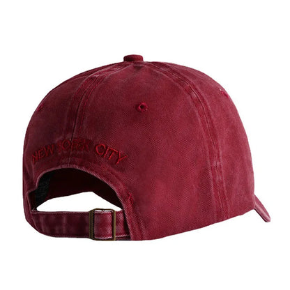 New Women's New York Embroidered Baseball Cap Male Female Snapback