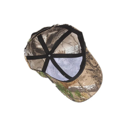 New Camouflage Outdoor Sport Hunting Cap Men Baseball Jungle Stripe Hat Wild Breathable Camo Caps