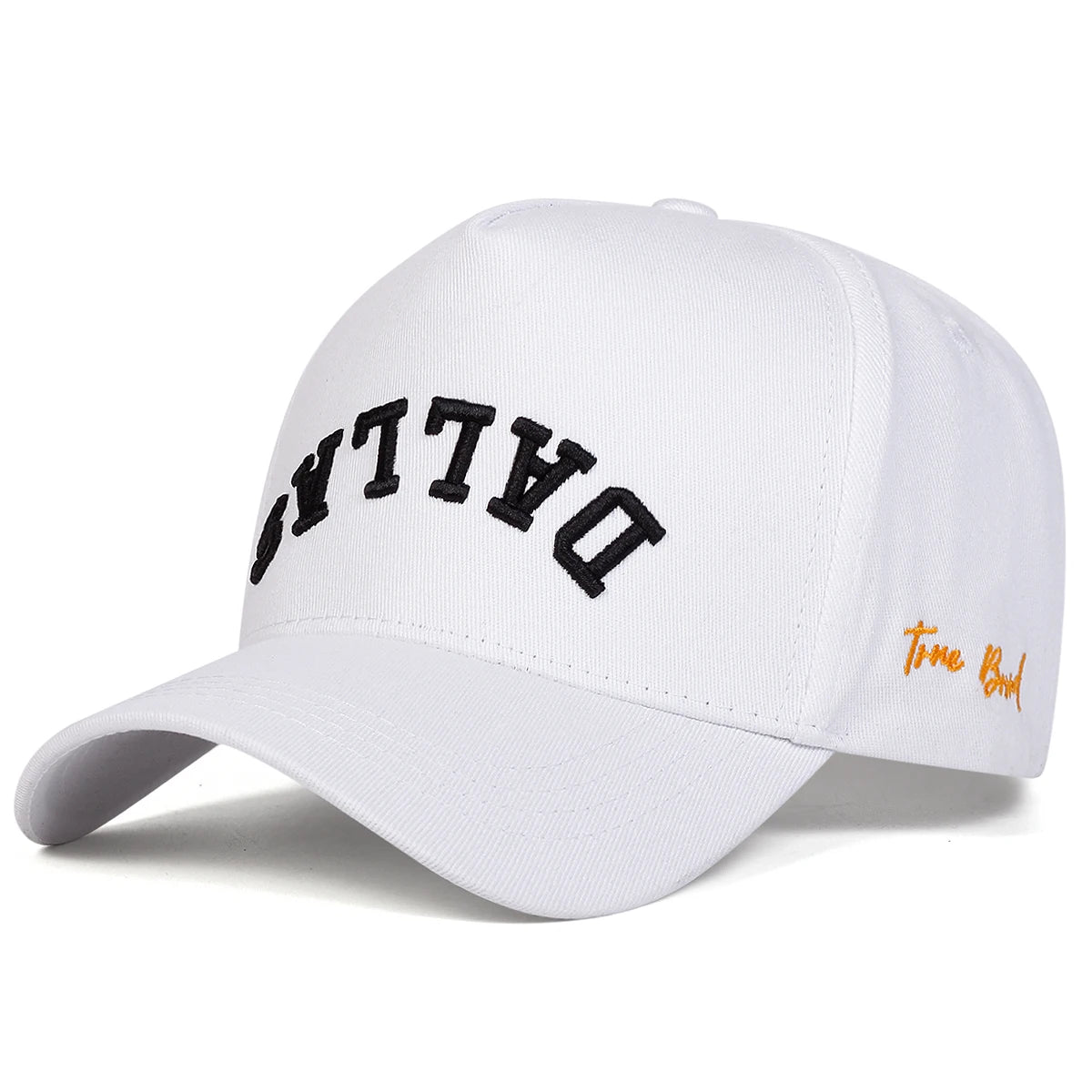 Unisex DALLAS Letter Embroidery Baseball Caps Spring Autumn Outdoor Adjustable Casual Hats Dad Hat Sunscreen Hat