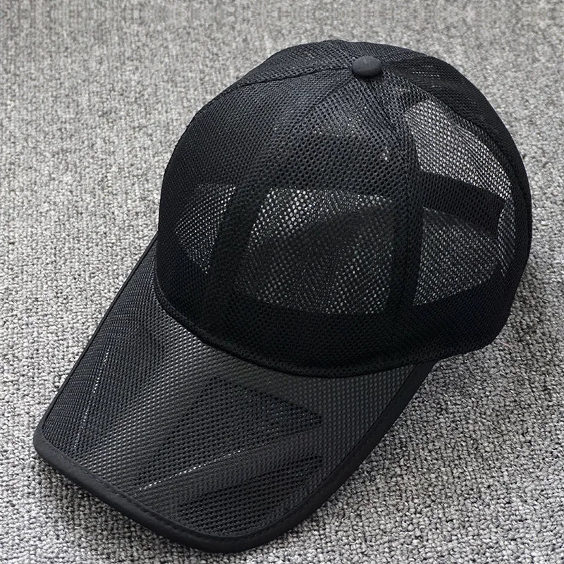 XXXL Men Women Baseball Cap Big Head Plus Size Summer Mesh Top Quality