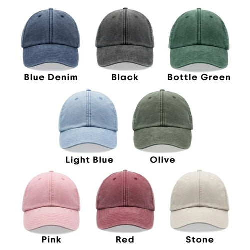 1pc Vintage Washed Baseball Cap for Men and Women
