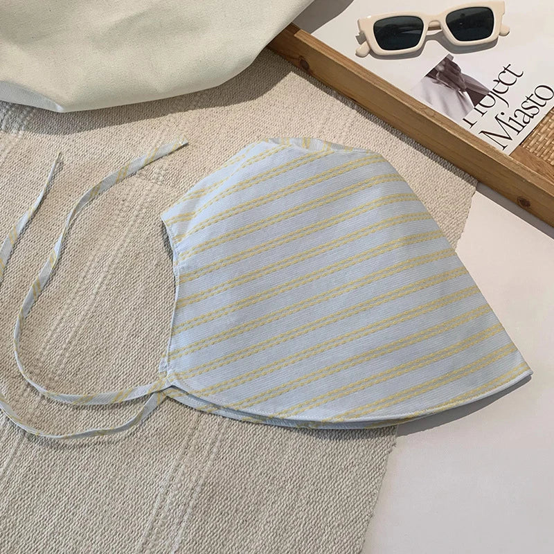 Large Brim Foldable Bucket Hats Outdoor Beach Fishermen Hat