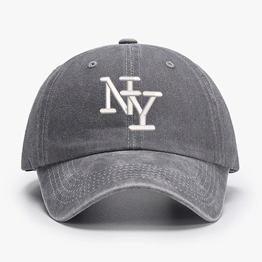 Embroidered NY Letters New York Vintage Baseball Caps Men Women