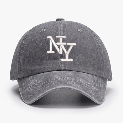 Embroidered NY Letters New York Vintage Baseball Caps Men Women