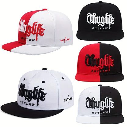 Thug Life Embroidered Fashion Snapback Cap