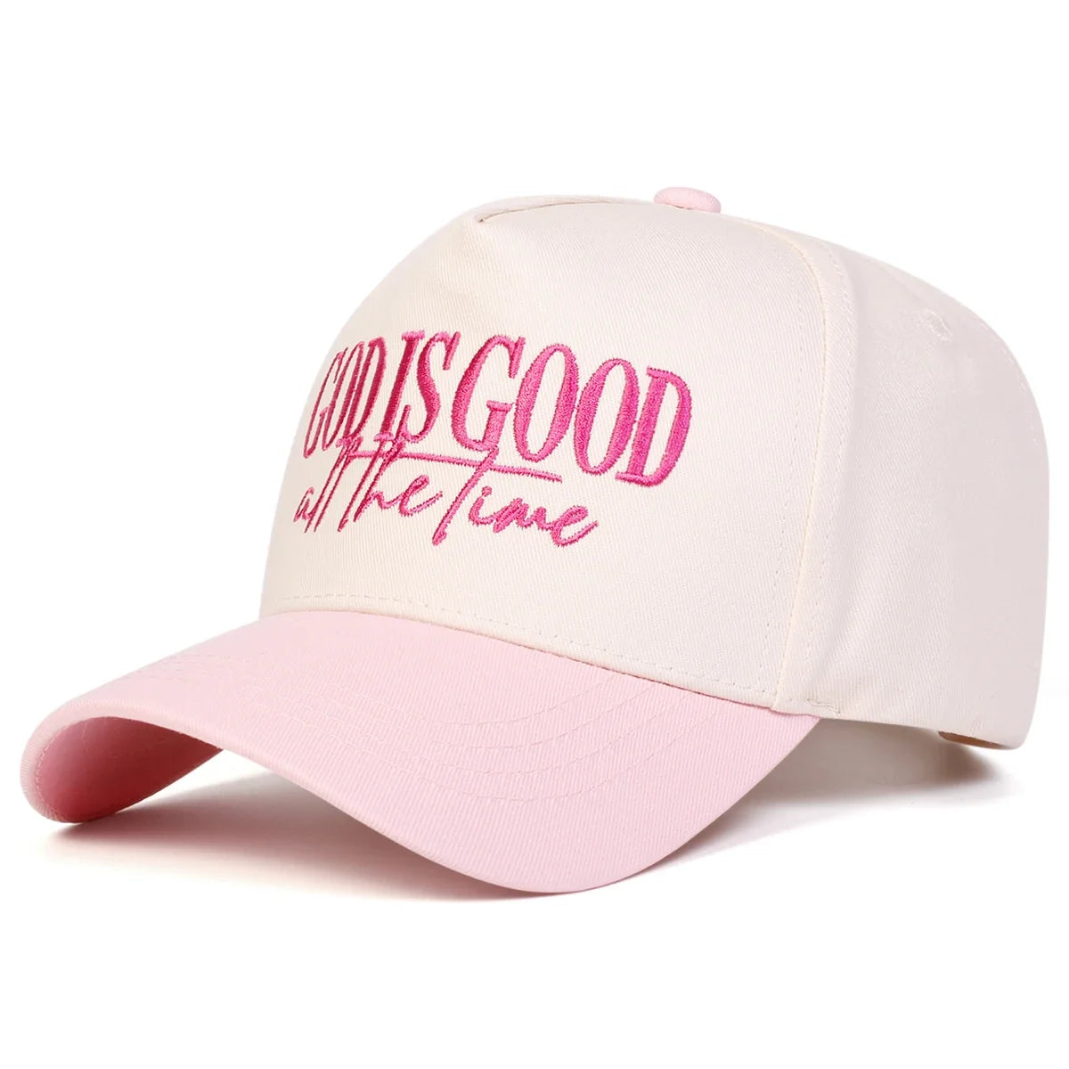 Unisex God Is Good All The Time Embroidery Baseball Caps Spring Autumn