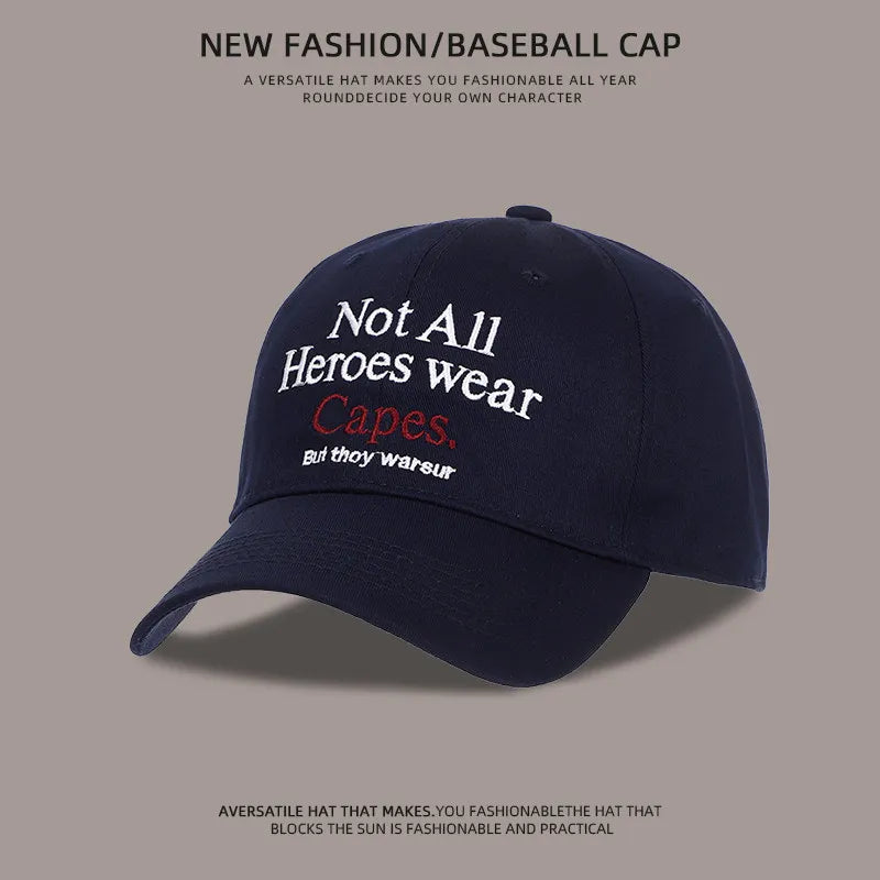 Retro Washed Embroidery Baseball Caps