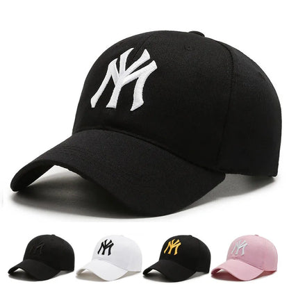 Fashion Letters Embroidery Baseball Caps Women Men