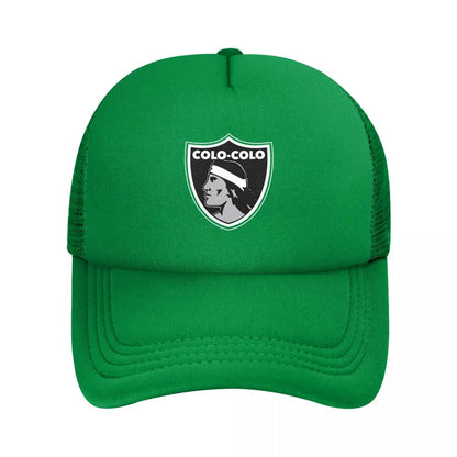 Unisex Colo-Colo Modern Design Curved Mesh Baseball Cap