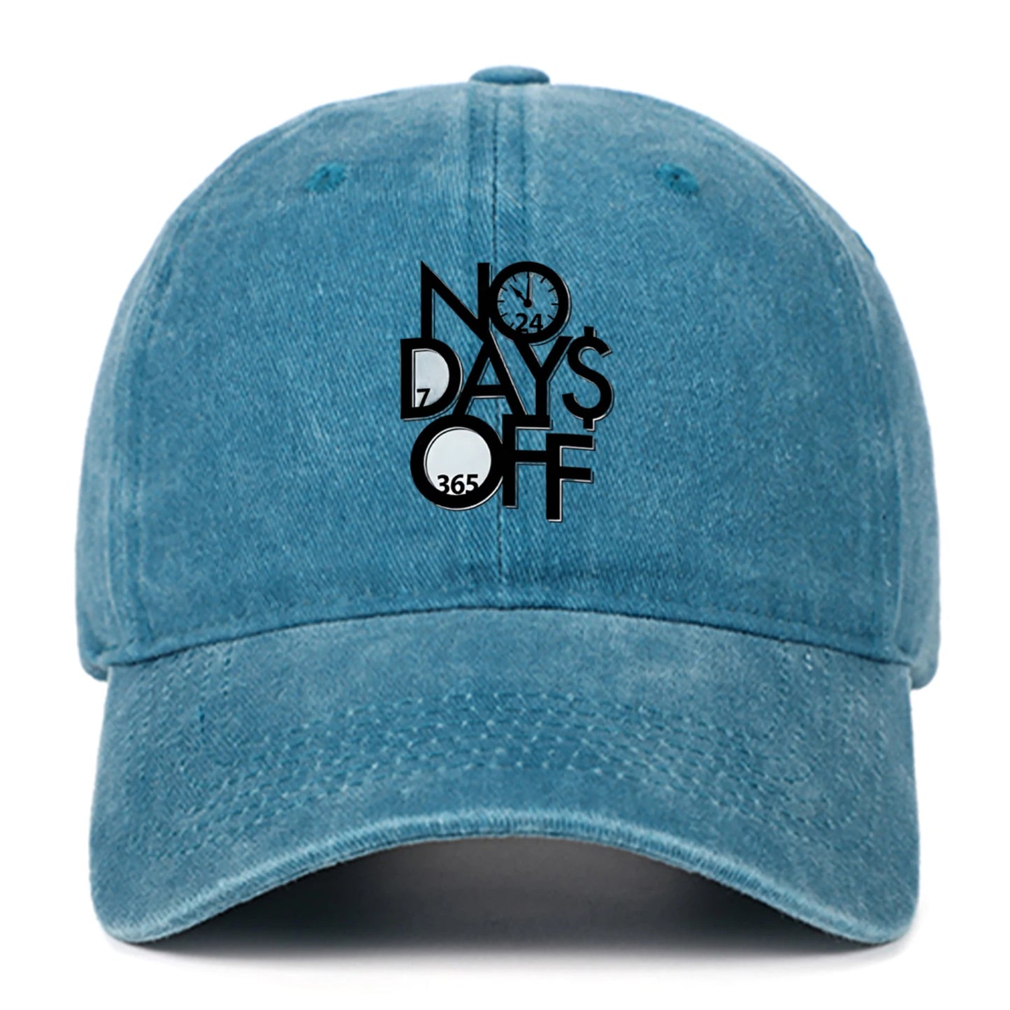 Adjustable Alphanumeric Printed Baseball Cap