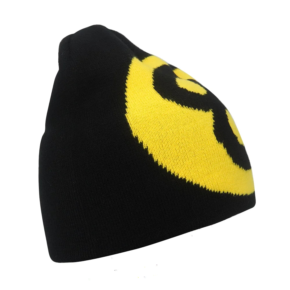 Y2K Letter Knitted Winter Autumn Beanie Cap Men Women