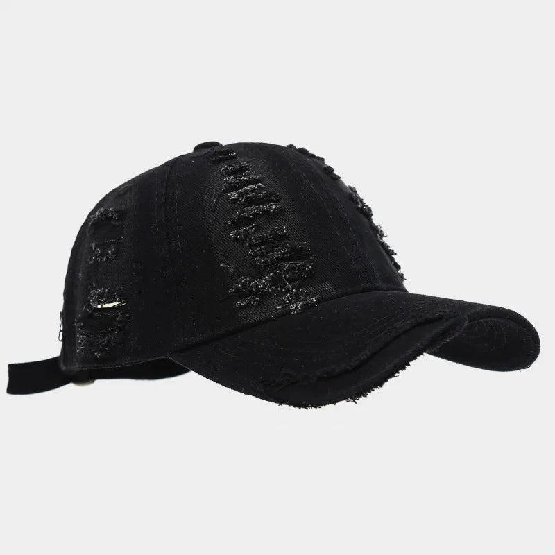 Spring Summer Baseball Cap Washed Distressed Hats