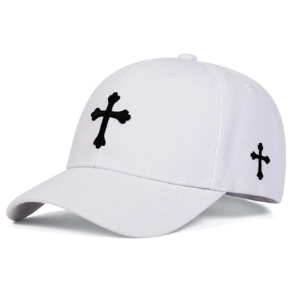 Unisex Alien Cross Embroidery Side Nyc New Work Baseball Caps Spring and Autumn