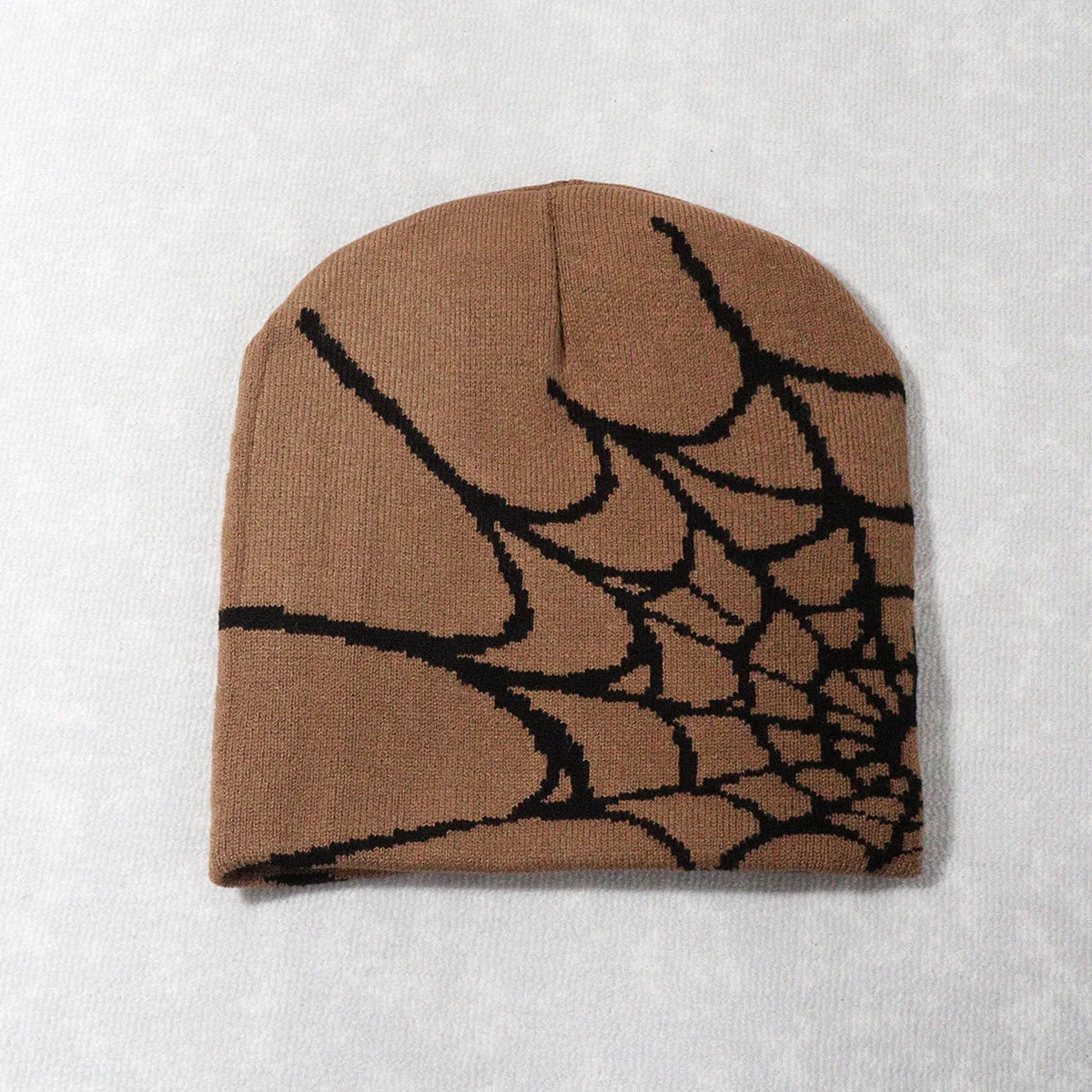 Knitting Spider Web Design Hat Skullies Beanies