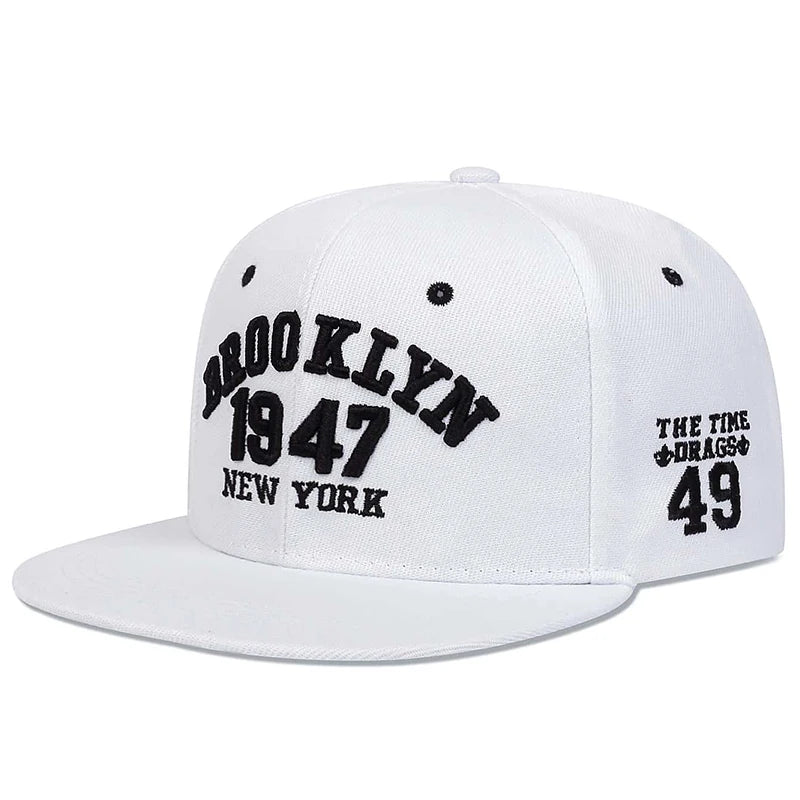 Unisex Brooklyn Embroidery Hip-hop Hats Spring Autumn