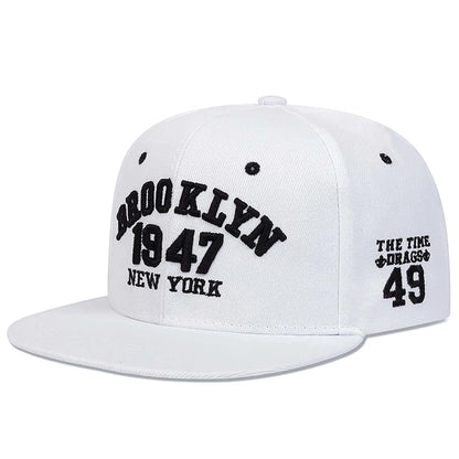 Unisex Brooklyn Embroidery Hip-hop Hats Spring Autumn