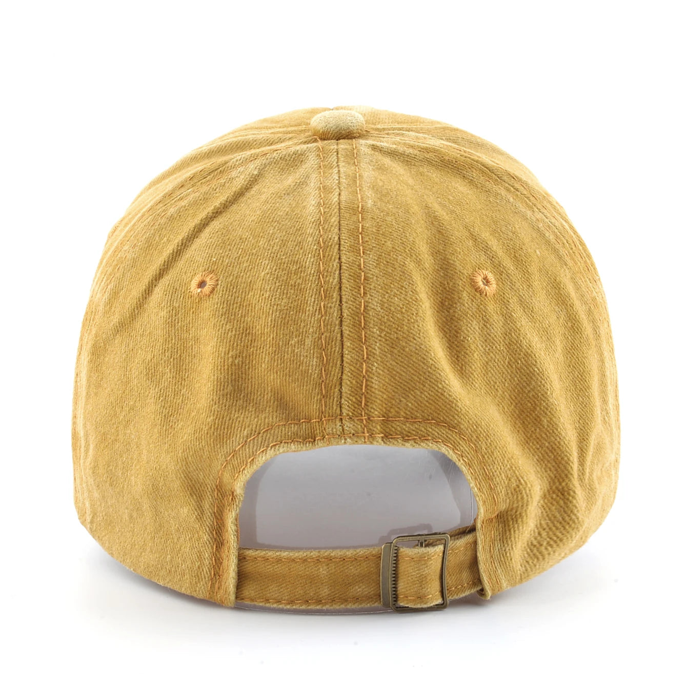 Vintage Denim Baseball Cap With Embroidery Tiger Patch Men