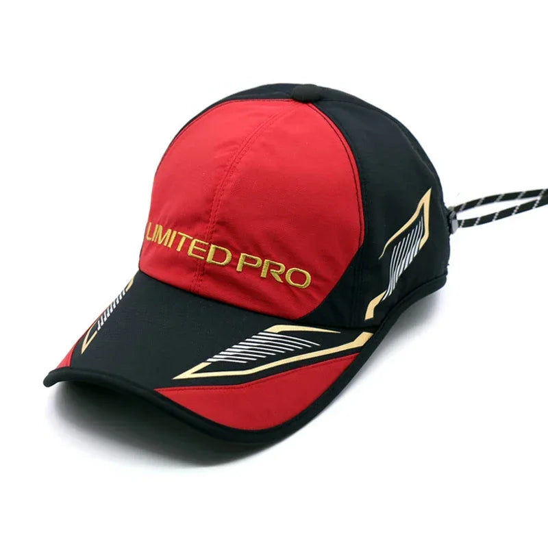 Adult Fishing Caps Breathable Sun Protection Men Adjustable Fishing Hats