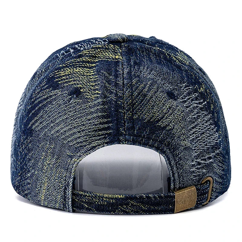 Man Women Casual Outdoor Streetwear Denim Hat