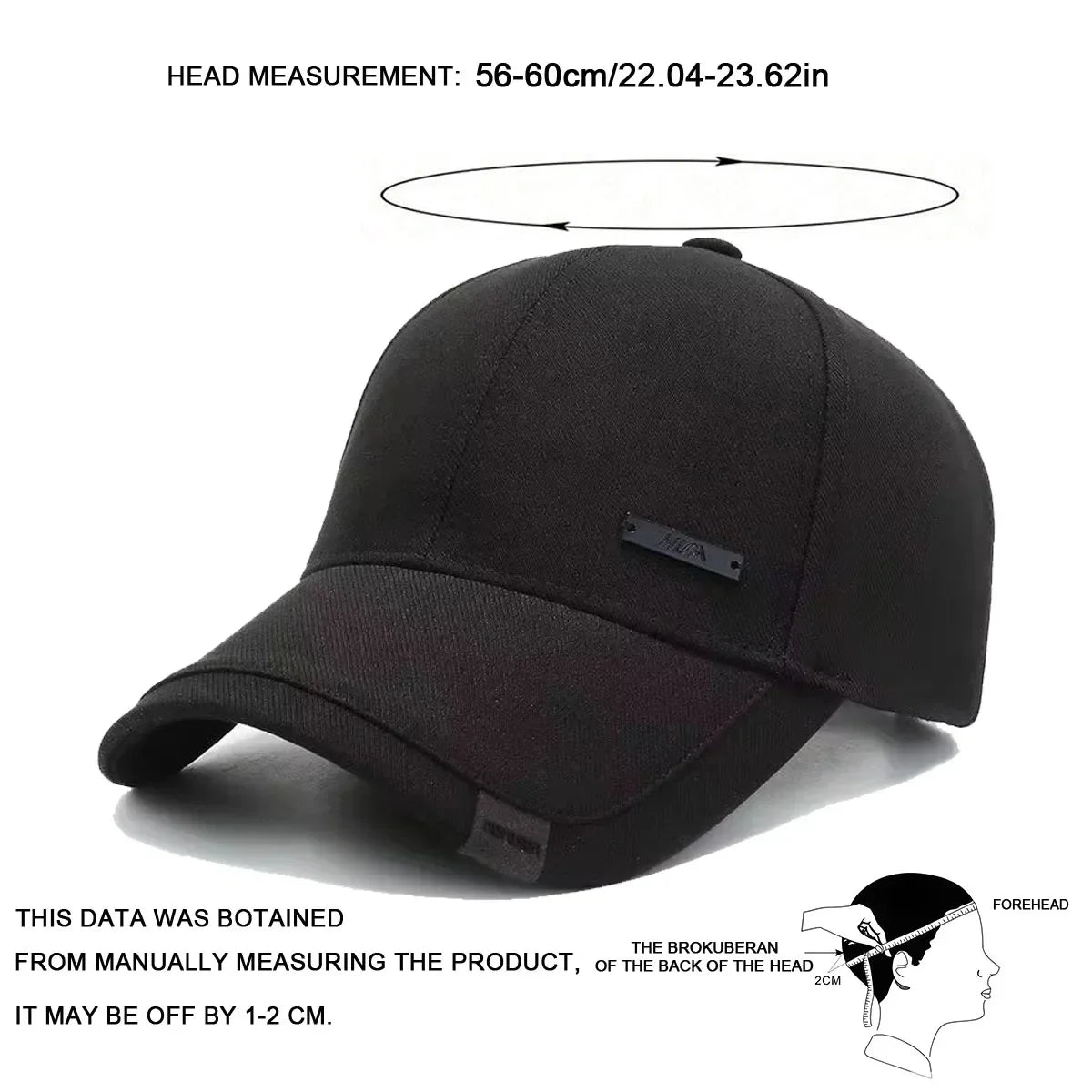 Unisex Hua Label Baseball Caps Spring Autumn
