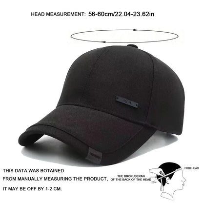 Unisex Hua Label Baseball Caps Spring Autumn