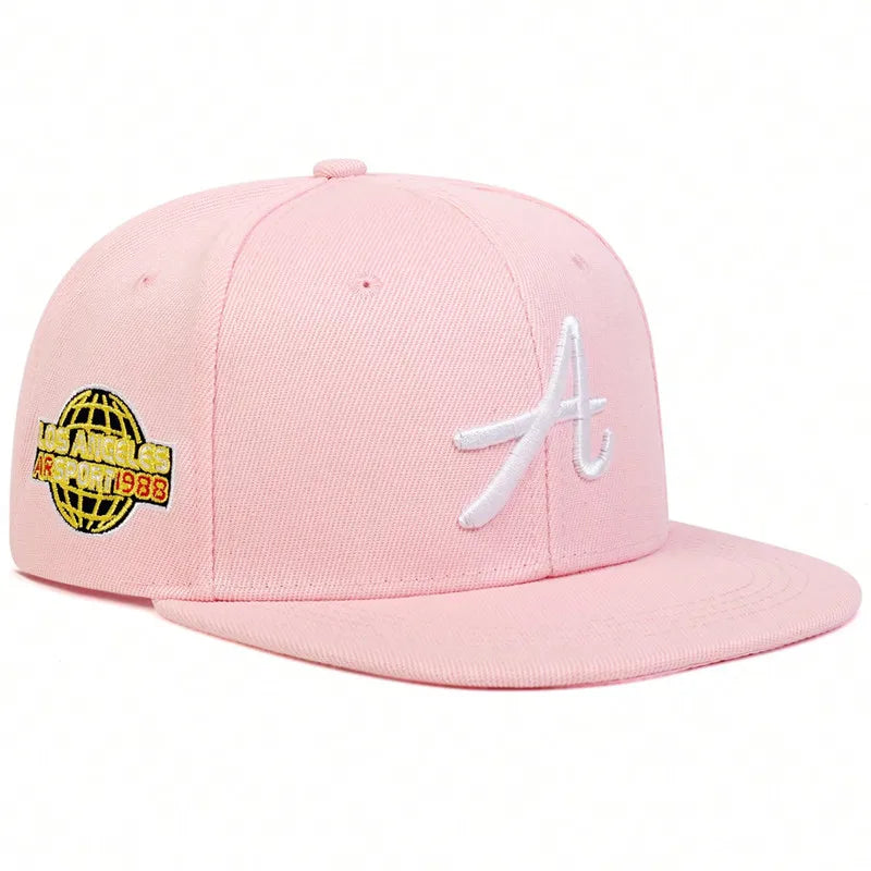 Unisex Gothic Letter Embroidery Hip Hop Hats Outdoor Adjustable Casual Baseball Caps Sunscreen Hat