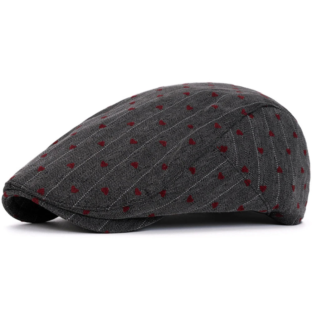 Men Women Adjustable Ivy Flat Cap Berets