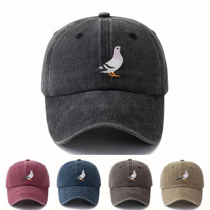 Fashionable Printed Pigeon Baseball Cap