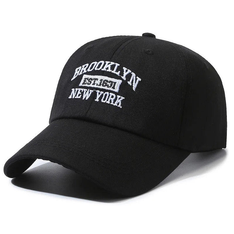 Letter Embroidered Baseball Cap for Women Spring Summer