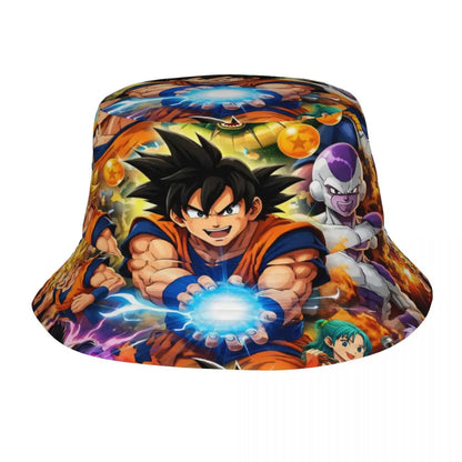 Unisex Bucket Hats Dragon Ball Kakarot DBZ Manga Spring Picnic Headwear